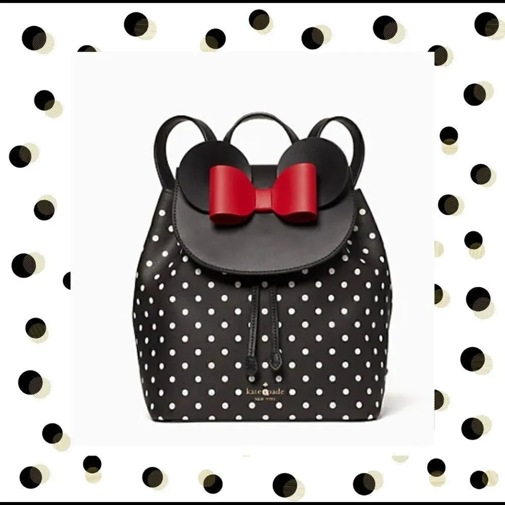 - ♠️❤️ Disney x Kate Spade New York Minnie Mouse Backpack ♠️